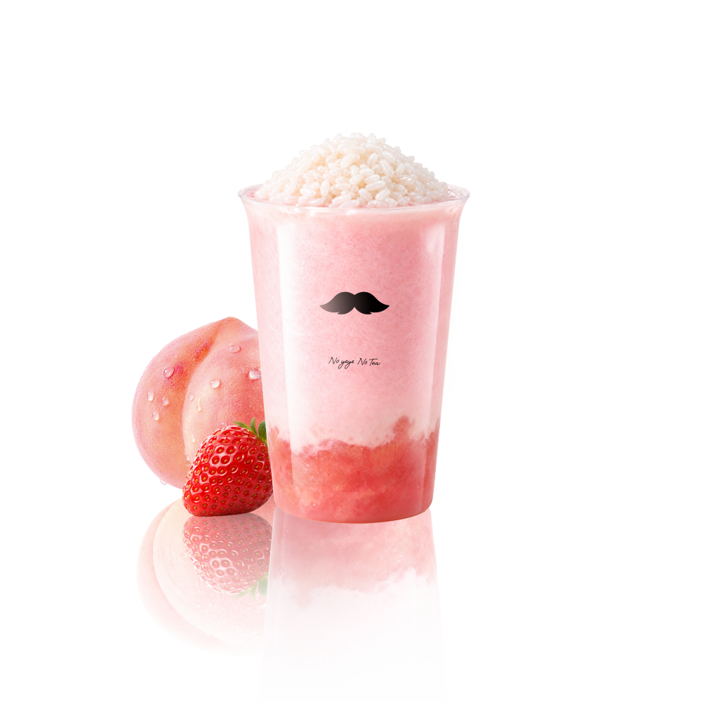 草莓桃·嚼酸奶